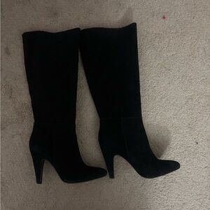 Steve Madden Black Heeled Boots